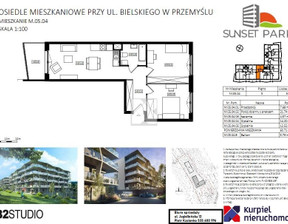 Mieszkanie na sprzedaż, Przemyśl Marcina Bielskiego, 516 035 zł, 60,71 m2, 5432/5738/OMS