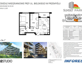 Mieszkanie na sprzedaż, Przemyśl Marcina Bielskiego, 470 560 zł, 55,36 m2, 5653/5738/OMS