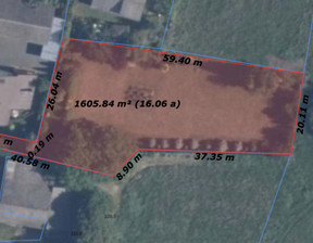 Działka na sprzedaż, Krakowski Liszki Cholerzyn, 445 000 zł, 1600 m2, 355/14016/OGS