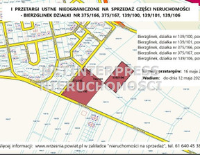 Działka na sprzedaż, Wrzesiński Września Bierzglinek, 4 162 495 zł, 13 849 m2, NET-GS-1744