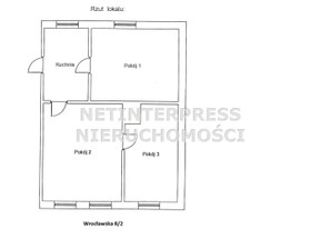 Mieszkanie na sprzedaż, Nowosolski Nowa Sól, 102 000 zł, 59,52 m2, NET-MS-1678