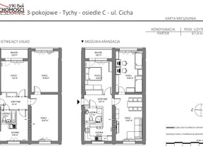 Mieszkanie na sprzedaż, Tychy M. Tychy, 430 000 zł, 67,4 m2, JWP-MS-6476