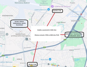 Działka na sprzedaż, Warszawa Bemowo Powstańców Śląskich, 14 200 000 zł, 4799 m2, 5122/2450/OGS