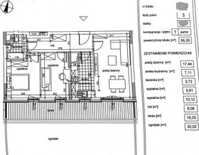 Mieszkanie na sprzedaż, Warszawa Wola Warszawa Wola Marcina Kasprzaka, 1 225 000 zł, 56,26 m2, 111686