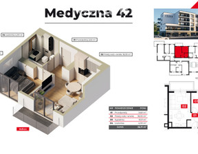 Mieszkanie na sprzedaż, Pilski Piła Górne Medyczna, 303 535 zł, 35,71 m2, 33686/3685/OMS