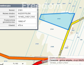 Działka na sprzedaż, Nowodworski Czosnów Kazuń Polski Widok, 1 500 000 zł, 10 700 m2, 8071/3685/OGS