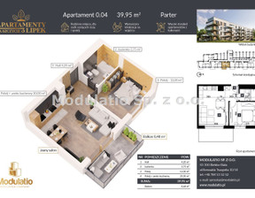 Mieszkanie na sprzedaż, Bielsko-Biała Stare Bielsko Pienińska, 456 255 zł, 39,95 m2, MOD-MS-19