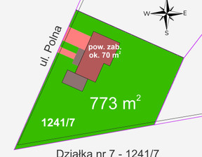Działka na sprzedaż, Kościerski (pow.) Kościerzyna (gm.) Skorzewo Rekowska, 199 485 zł, 773 m2, 73