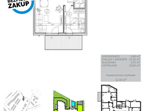 Mieszkanie na sprzedaż, Kwidzyński Kwidzyn Sybiraków, 392 160 zł, 41,28 m2, PAN172780