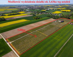 Działka na sprzedaż, Płocki (Pow.) Radzanowo (Gm.) Chomętowo, 600 000 zł, 34 300 m2, 791