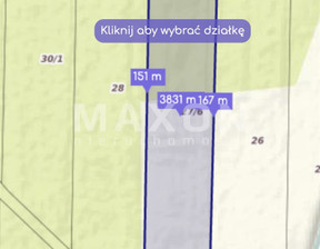 Działka na sprzedaż, Warszawski Zachodni Stare Babice, 325 000 zł, 3831 m2, 8086/GS/MAX