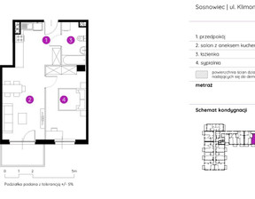 Mieszkanie na sprzedaż, Sosnowiec M. Sosnowiec Sielec, 339 000 zł, 46,28 m2, MDK-MS-10986