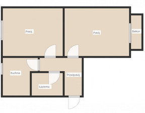 Mieszkanie na sprzedaż, Gdańsk Przymorze Olsztyńska, 559 000 zł, 45 m2, MG312221