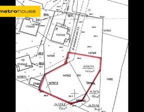 Działka na sprzedaż, Kielce Barwinek Szwedzka, 490 000 zł, 822 m2, SGVEDI580