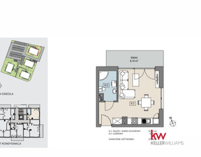 Kawalerka na sprzedaż, Poznań Poznań-Stare Miasto Umultowo Maków Polnych, 365 580 zł, 27,08 m2, KW-KB-MAKPOL