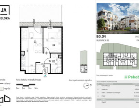 Mieszkanie na sprzedaż, Poznań Poznań-Jeżyce Podolany Jasielska, 491 640 zł, 38,87 m2, KW421716