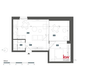 Mieszkanie na sprzedaż, Gnieźnieński Gniezno Wrzesińska, 399 000 zł, 38,89 m2, KW136418