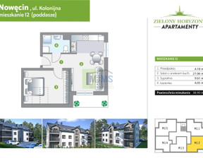 Mieszkanie na sprzedaż, Lęborski Łeba Kolonijna, 373 450 zł, 39 m2, YNK-MS-2334