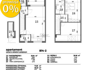 Mieszkanie na sprzedaż, Wrocławski Siechnice Iwiny, 648 000 zł, 71,09 m2, 2571/6851/OMS