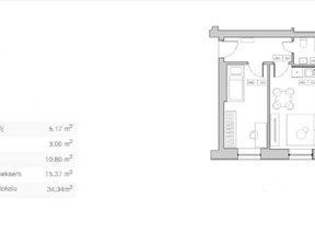 Mieszkanie na sprzedaż, Kraków M. Kraków Podgórze, 667 000 zł, 34 m2, SBK-MS-17985-1