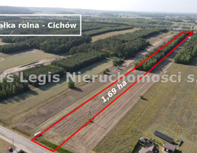 Działka na sprzedaż, Turecki Brudzew Cichów, 85 000 zł, 16 900 m2, ARS-GS-33-1