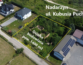 Działka na sprzedaż, Pruszkowski Nadarzyn Kubusia Puchatka, 540 000 zł, 1400 m2, 1985/1807/OGS