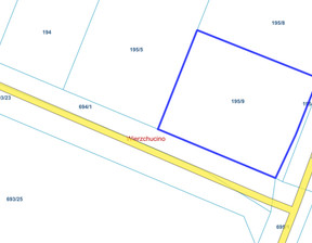 Działka na sprzedaż, Pucki (Pow.) Krokowa (Gm.) Wierzchucino Prusewska, 129 000 zł, 812 m2, 22