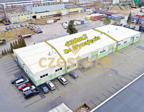 Fabryka, zakład do wynajęcia, Częstochowa Poselska, 13 455 zł, 630 m2, ZG165994