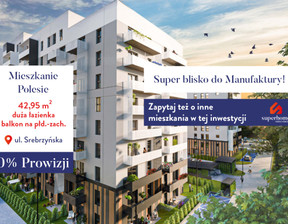 Mieszkanie na sprzedaż, Łódź Polesie Koziny, 478 892 zł, 42,95 m2, 3