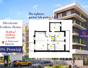 Mieszkanie na sprzedaż, Łódź Polesie Złotno Łubinowa, 675 500 zł, 77,2 m2, 19