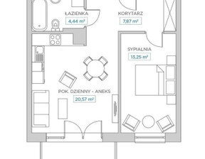 Mieszkanie na sprzedaż, Gdańsk Kowale Heliosa, 469 000 zł, 46 m2, 357494