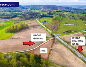 Działka na sprzedaż, Kartuski Somonino Rybaki, 285 000 zł, 3324 m2, 728446