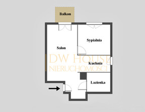 Mieszkanie na sprzedaż, Warszawa Wola Odolany Jana Kazimierza, 1 198 000 zł, 44 m2, 3