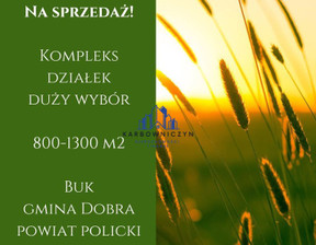 Działka na sprzedaż, Policki Dobra (szczecińska) Buk, 145 000 zł, 1000 m2, 2/11211/OGS