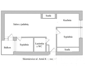 Mieszkanie na sprzedaż, Skierniewice Armii Krajowej, 469 900 zł, 57,1 m2, 2390/16208/OMS