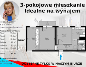 Mieszkanie na sprzedaż, Gliwice Trynek, 375 000 zł, 52 m2, 46
