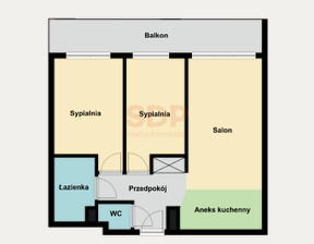 Mieszkanie na sprzedaż, Wrocław Psie Pole Sołtysowice Sołtysowicka, 758 999 zł, 56,25 m2, 35931