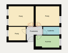 Mieszkanie na sprzedaż, Wrocław Krzyki Borek Ślężna, 585 000 zł, 60,34 m2, 38554