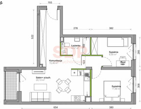 Mieszkanie na sprzedaż, Wrocław Śródmieście Ślężna, 899 000 zł, 61,44 m2, 38005