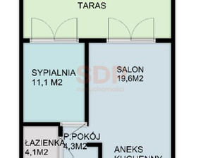 Mieszkanie na sprzedaż, Wrocław Krzyki, 599 300 zł, 37 m2, 36011