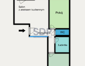 Mieszkanie na sprzedaż, Wrocław Krzyki Tarnogaj Gazowa, 690 000 zł, 58,3 m2, 34886