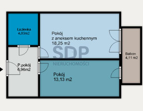 Mieszkanie na sprzedaż, Wrocław Krzyki Ołtaszyn Nefrytowa, 527 218 zł, 42,38 m2, 33463