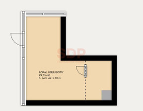 Lokal na sprzedaż, Wrocław Stare Miasto Księcia Witolda, 553 457 zł, 29,03 m2, 31439