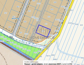 Działka na sprzedaż, Pruszkowski Raszyn Jaworowa Uśmiechu, 550 000 zł, 1000 m2, EMP-GS-9694