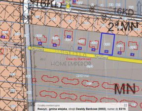 Działka na sprzedaż, Pruszkowski Raszyn Dawidy Bankowe Tęczowa, 790 000 zł, 1000 m2, EMP-GS-9687