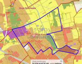 Działka na sprzedaż, Miński Halinów Długa Kościelna, 200 000 zł, 1402 m2, EMP-GS-9427