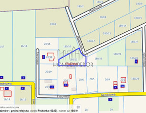 Działka na sprzedaż, Piaseczyński Prażmów Piskórka Baśniowa, 276 000 zł, 1200 m2, EMP-GS-9605