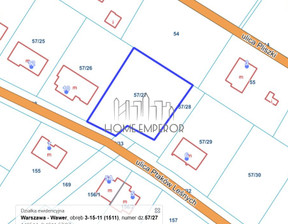 Budowlany na sprzedaż, Warszawa M. Warszawa Wawer Ptaków Leśnych, 1 000 000 zł, 1245 m2, EMP-GS-5616