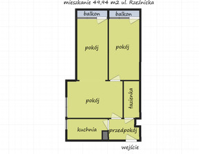 Mieszkanie na sprzedaż, Gdańsk Śródmieście Rzeźnicka, 699 999 zł, 49,94 m2, 143926