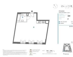 Mieszkanie na sprzedaż, Gdańsk Stare Miasto Chmielna, 1 300 000 zł, 54,18 m2, 949916
